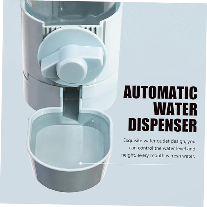 Hanging Drinking Fountain Automatic Dog Waterer Pet Water Dispenser Rabbit Water Bottle Compact Portable Design