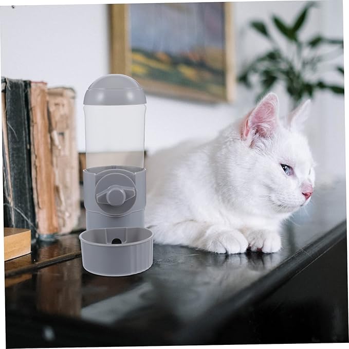 MERRYHAPY Dog Water Dispenser for Cats and Dogs Automatic Hanging Feeder Capacity Compact Design for Pets Easy to Refill Non-tip Structure Practical and Convenient