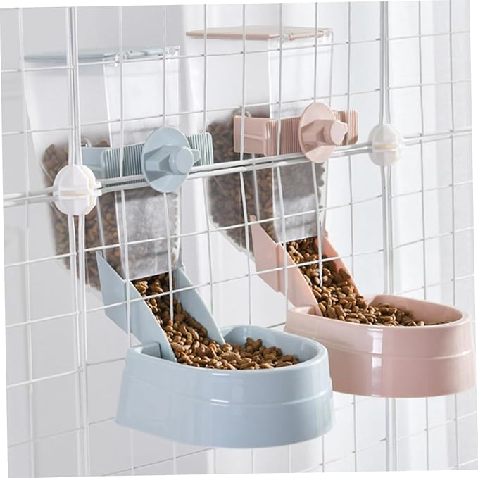 Sosoport Automatic Dog Food Dispenser Capacity Pet Feeder for Puppy Dog Supplies
