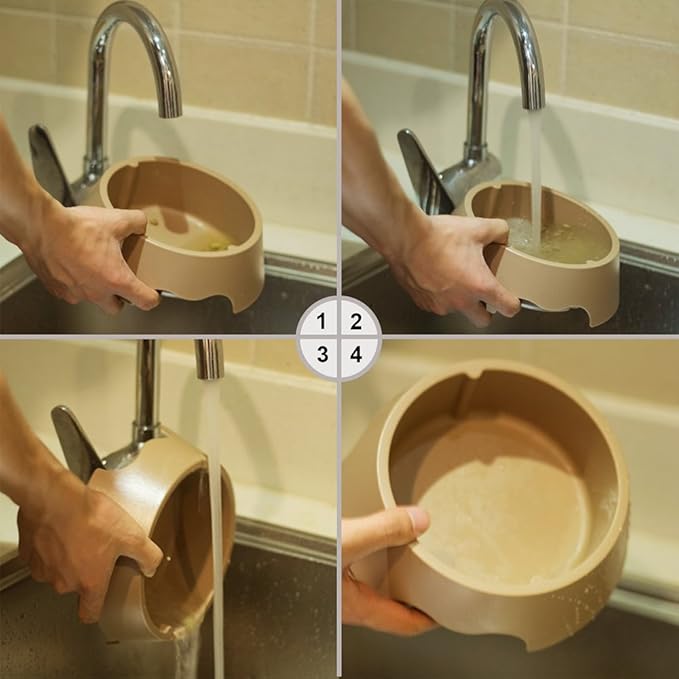 Slow Feeder Dog Bowl Anti-Choking Automatic Water pet Bowl No Spill Dripless Water Bowl for Dogs and Cats