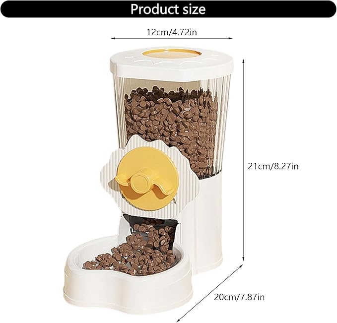 Automatic Pet Water Dispenser Food Feeder Leakproof Waterer Bowl with Easy Installation Screw Designs for Cage Use Pet Water Bowl