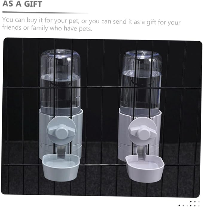 Automatic Pet Water Dispenser for Cats and Dogs Detachable Hanging Water Feeder Design for Pets Easy to and Use