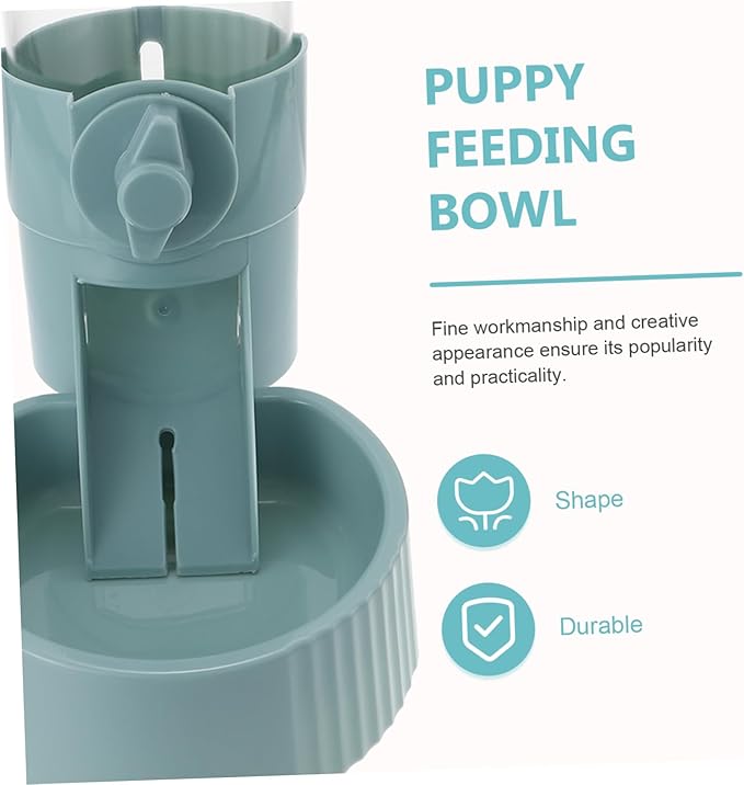 BESPORTBLE Automatic Dog Feeder Non-Skid Base Lightweight Hanging Pet Feeding Bowl for Dogs Cats Easy to Versatile Automatic Puppy Device for Home and Travel