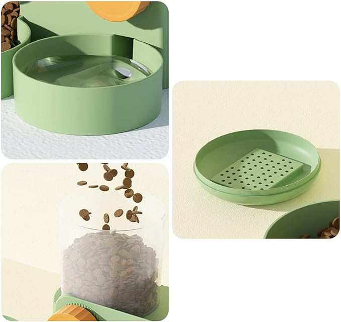 Water Feeder Water Dispenser Feeding Watering Cage Mount Feeder Automatic Food Feeder