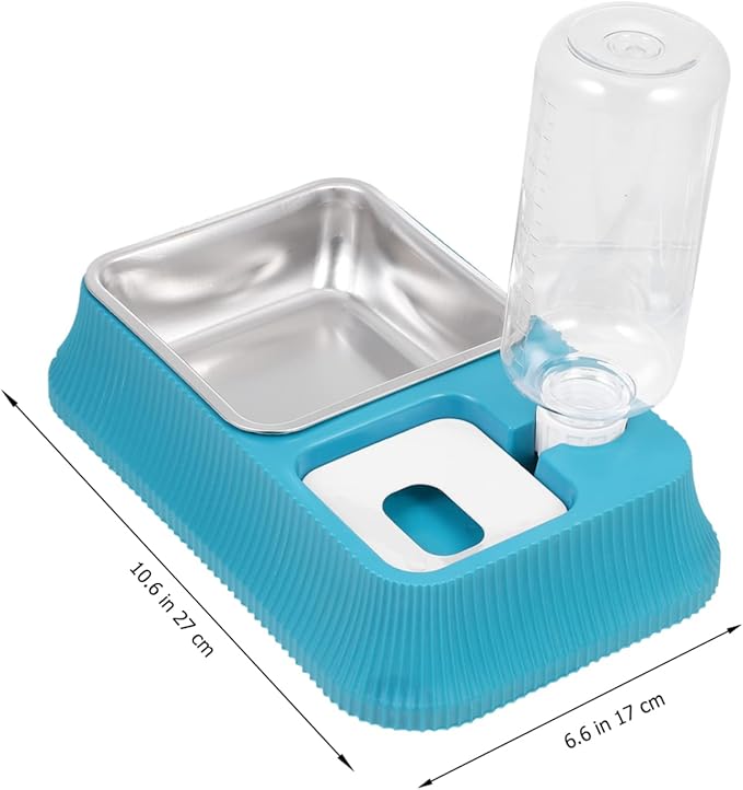 Happyyami Elevated Dog Bowl Automatic Water Dispenser Multi-pet Feeder Dog Water Dispenser