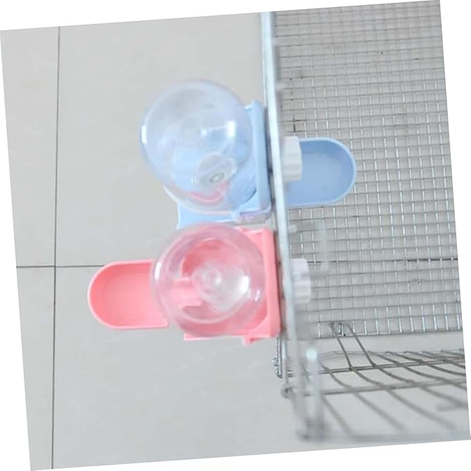 Automatic PET Water Feeder Hanging Cage Design 2L Capacity Dog and Cat Drinking Tool Plastic PET Supplies for Indoor Use Easy to Clean