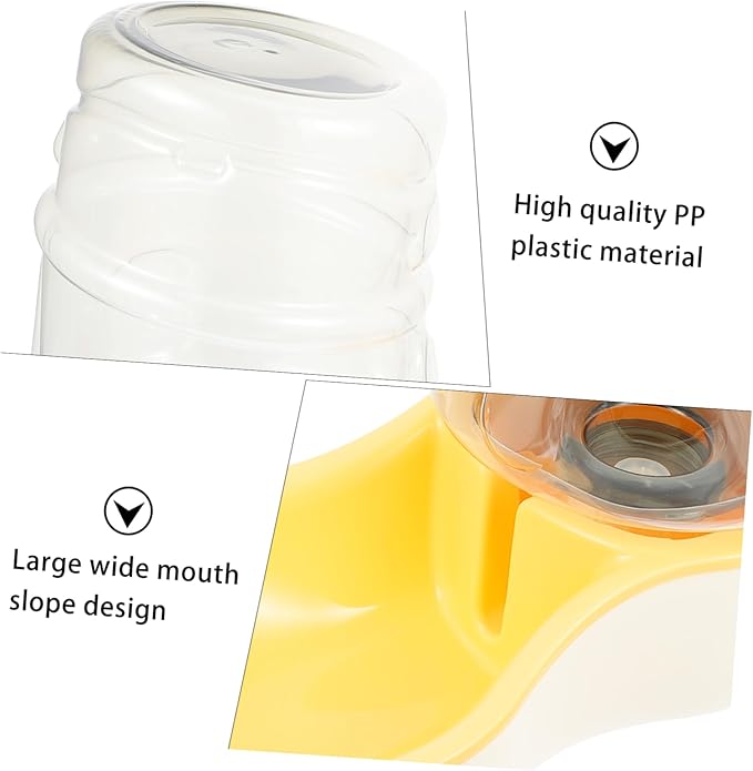 Yardwe 1pc Automatic Cat Water Dispenser Pet Drinking Bowl for Dogs and Cats Pet Water Feeder Smooth for Home Use
