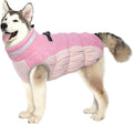 Lelepet Dog Coat Warm Dog Winter Coat Waterproof Dogs Jacket with Harness Built in Reflective Pet Fleece Vest Zip-Up Cold Weather Coats for Extra Large Dogs Turtleneck & Windproof Coats Great Dane 3XL