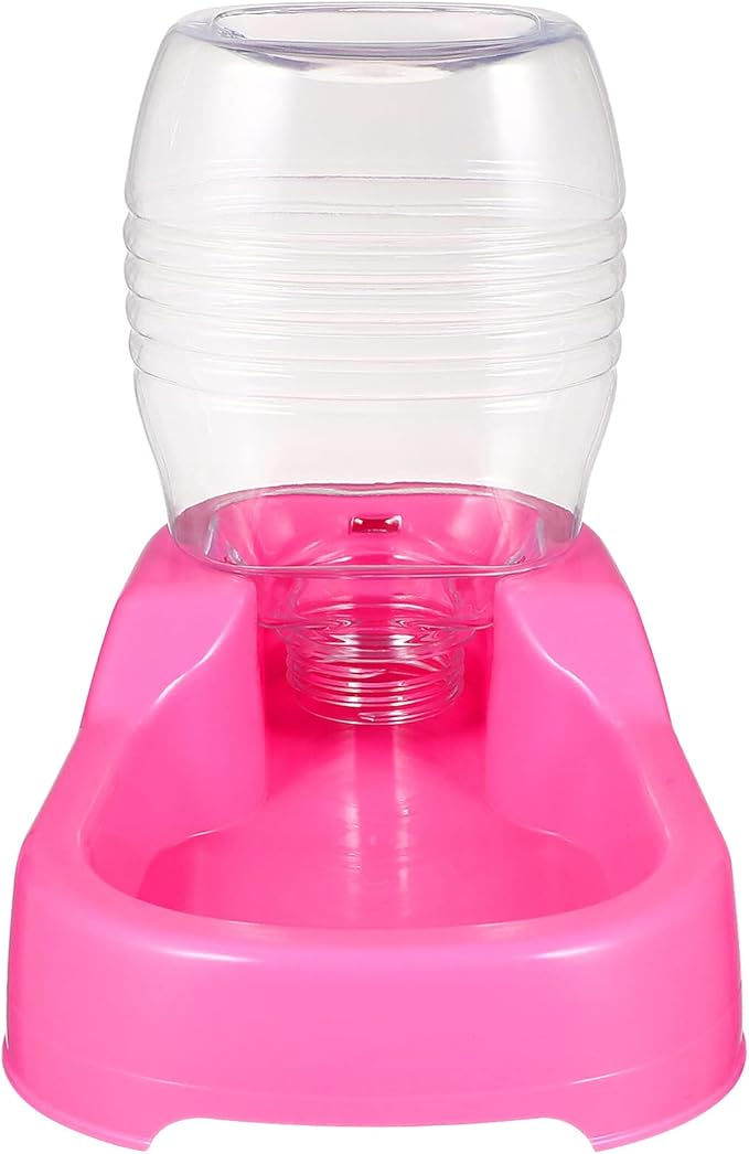 POPETPOP Pet Water Feeder Unique and Puppies Automatic Water Dispenser Non-tip Pet Drinking Bowl Smooth for Easy Cleaning