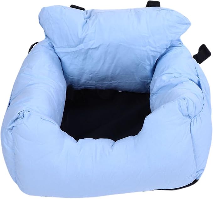 Pssopp Pet Car Seat Small Dogs Pet Car Seat, Portable Travel Bed for Travel and Outdoor Trips Dog Supplies