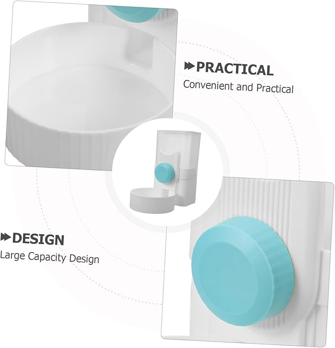 Automatic Pet Water Feeder for Dogs and Cats Secure Hanging Water Dispenser for Pet Cages for Animals Easy to Install Stable Design Comfortable Drinking