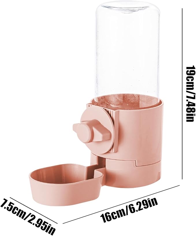 Dog Drinking Water Bowl, Pet Automatic Dog Water Dispenser, Dogs Waterer And Food Feeder For Small Medium Cat Puppy Kitten Large Capacity, Hangable Pet Wateer Dispenser For Apartment Small Medium Larg