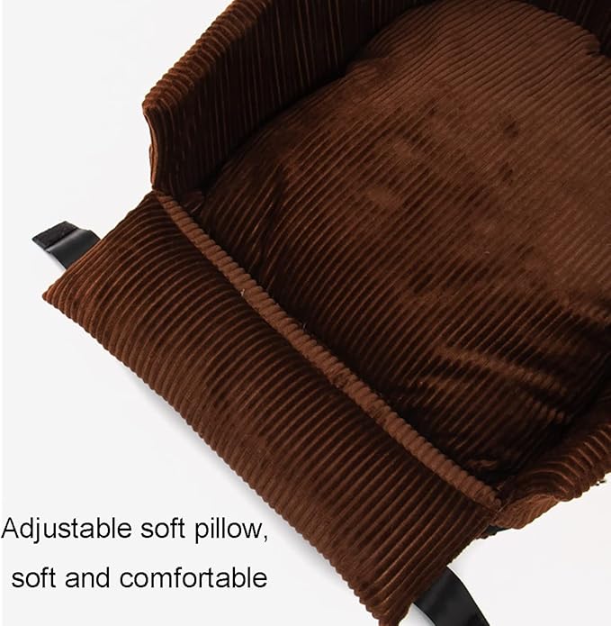 Cat and Dog car seat Cushion,Dog Car Seat Pet Booster Seat Pet Travel Safety Car Seat,Travel Safety,Non-Slip Base,Suitable for car, Home (Color : D, Size : 36x42x31cm)