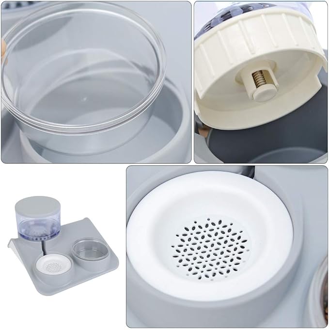 Balacoo Self-Filling Dog Water Bowl Pet Water Dispenser Automatic Feeder Large Capacity Easy to Clean