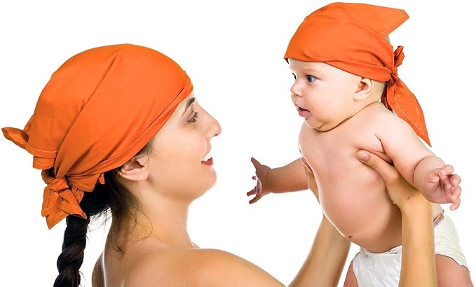 Mechaly Dog Plain Bandanas - 2 Pack - Scarf Triangle Bibs for Small, Medium and