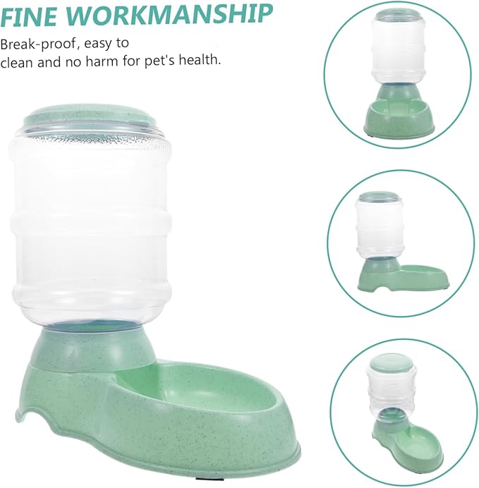 Automatic Pet Feeder Light Food Dispenser for Dogs and Cats and Smooth Design Easy Busy Pet Owners