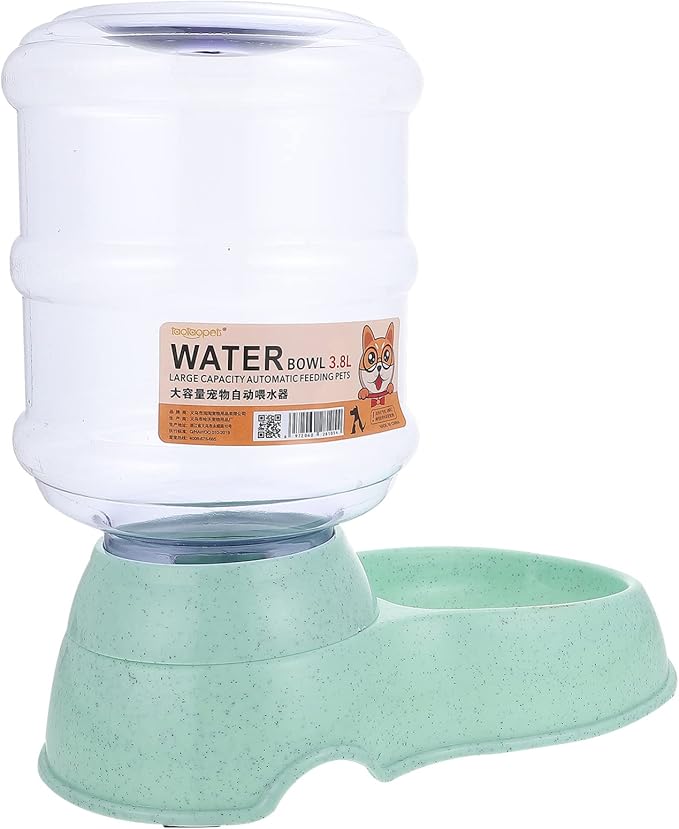 Pet Supplies Automatic Dog Cat Waterer Capacity Non-Slip Base Leakproof Design