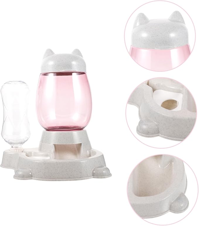 Automatic Feeder Cat Feeder and Water Dispenser Pet Accessories for Indoor Cats