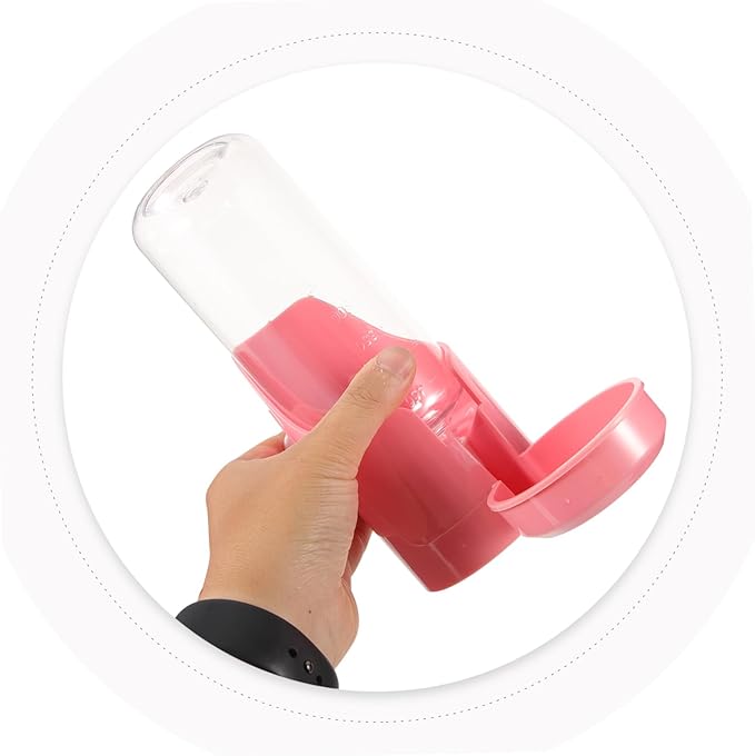 BESPORTBLE Automatic Hanging Water Dispenser for Dogs and Cats Leak Pet Waterer Convenient Feeders for Animals Easy Observation Design for Puppies Kittens and More