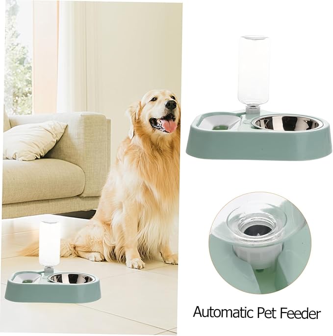 Automatic Cat Water Dispenser Capacity Pet Water Feeder Bowl Running for Dogs