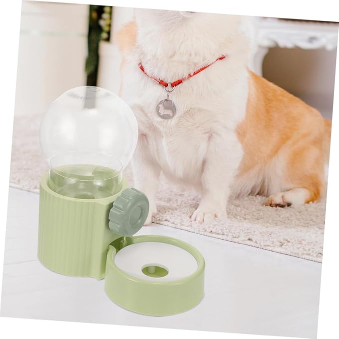 balacoo 2pcs Hanging Pet Water Dispenser Cage-Mounted Feeder for Dogs and Cats Easy to Install Leak Convenient Home Accessory for Hydration and Feeding