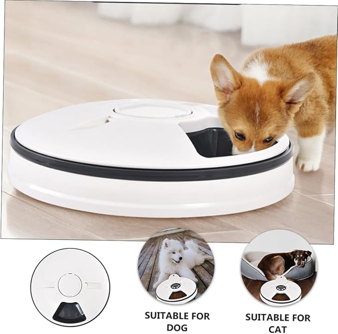 BESPORTBLE Smart Timing Pet Feeder Detachable Bowl for Dogs Automatic Feeding Plate