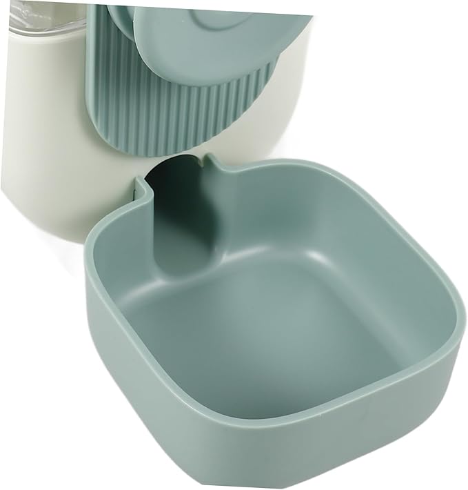 POPETPOP Pet Water Dispenser for Dogs and Cats Hanging Gravity Feeder No Leak Automatic Water Bowl Body for Easy Observation for Pet Cages