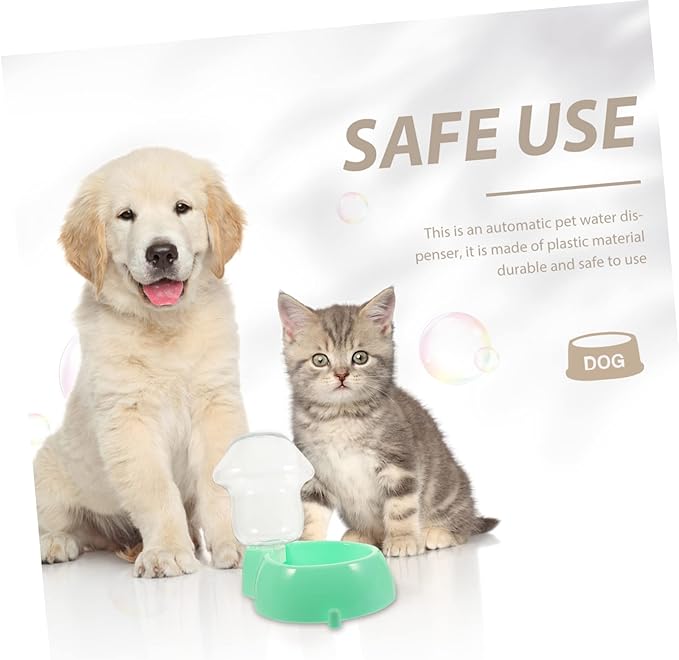 Automatic Water Dispenser for Dogs Pet Water Feeder Plastic Cat Drink Bowl
