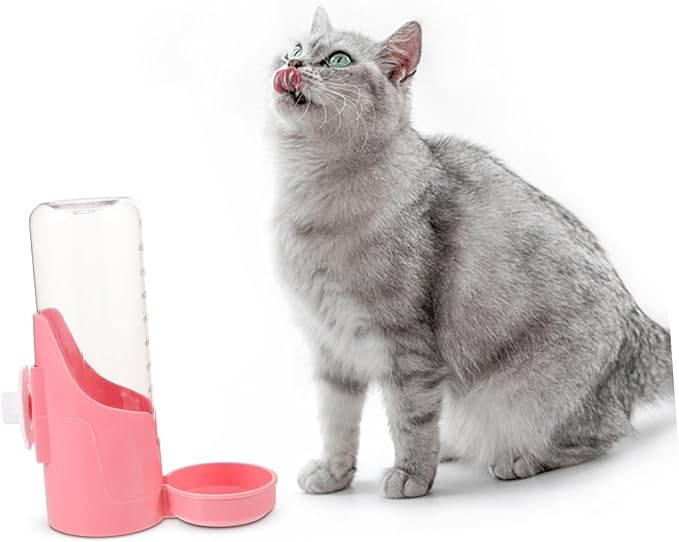 Totority Hanging Cat Feeder Pet Water Dispenser Dog Automatic Water Dispenser Rabbit Feeder