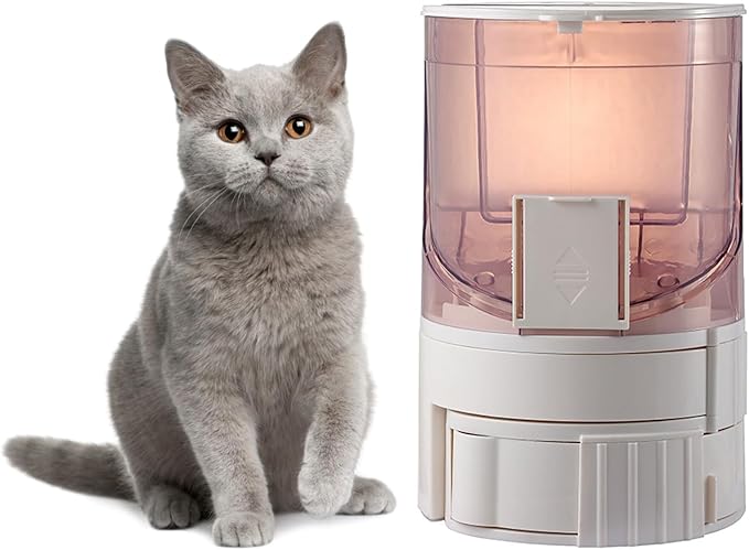 2in1 Pet Water Bowl Food Feeder Automatic Dog Feeding Dispenser Drinking Container Dishware Automatic Drinking for Cats Wet and Dry
