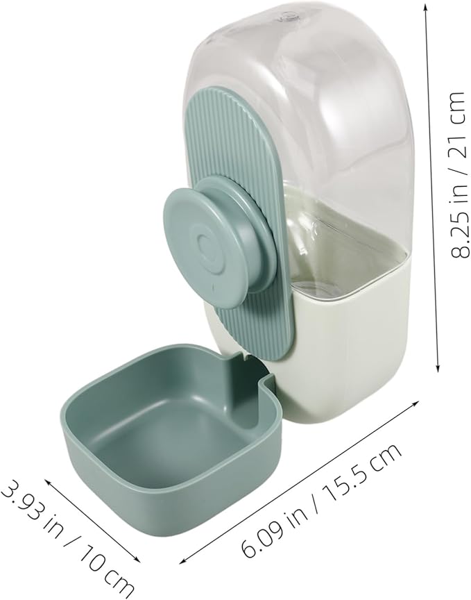 ibasenice Hanging Pet Water Dispenser for Dog Crate Automatic Water Feeder Leak Design Compact Easy Installation for Cats and Dogs