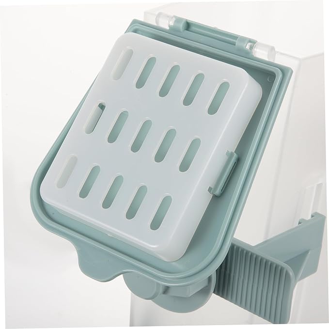 2L Hanging Automatic PET Feeder for Dogs and Cats Dispenser in Blue for Cages Easy to Use Suitable for Puppies and Kittens