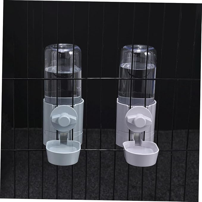 HANABASS Hanging Dog Water Dispenser Automatic Pet Water Feeder for Cats and Dogs Compact Design Lightweight for Cages and Portable Use