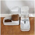 Automatic Water Dispenser Food Feeding Bucket Dog Bowl Unplugged Auto Drinking Fountain Pet Cat Big Capacity 3.8L Water Feeder Pet water dispenser