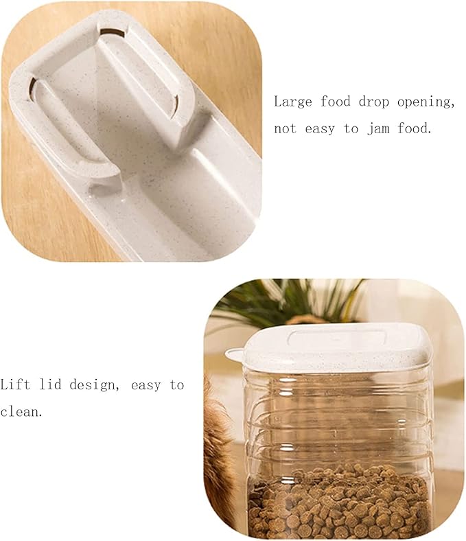 Automatic Water Dispenser Food Feeding Bucket Dog Bowl Unplugged Auto Drinking Fountain Pet Cat Big Capacity 3.8L Water Feeder Pet water dispenser