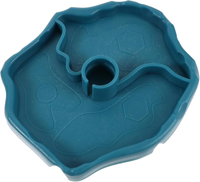 Happyyami Automatic Water Feeder for Dogs Cats Reptile Tank Pet Fountain 2-in-1 Water Dish Food Plate