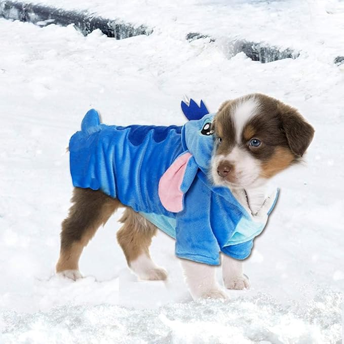 Dog Costume, Gimilife Dog Hoodie, Dogs Halloween Costume Pet Xmas Pajamas Outfit, Pet Coat Cartoon Costumes for Small Medium Large Dogs and Cats for Halloween Christmas and Winter - 3XL