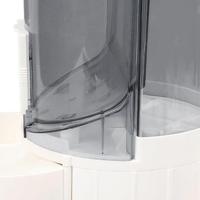 Automatic Cat Feeder and Water, Pet Feeder Dispenser Double Layer Dry Wet Separate Rotating Storage Cat Food Dispenser Cat Automatic Feeders for Small Medium Dog Puppy Cat Kitten