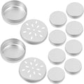 VICASKY 10Pcs Dog Scent Training Tool Durable Sniffle Box for Nose Work Training Enhances Canine Smell Skills for Reducing Stress and Active Play