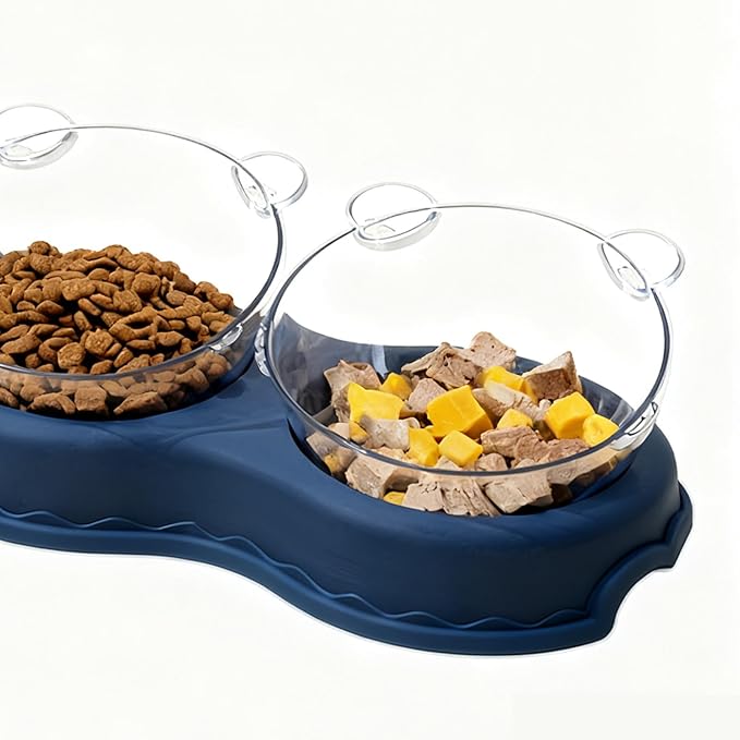 Automatic Pet Feeder, Cat Water Food Set for Small Medium Large Pets, Durable Pp+pc Material with Easy Refill Water Bottle and Bowl Design, Perfect for Indoor Daily Feeding Vacation or Night Use