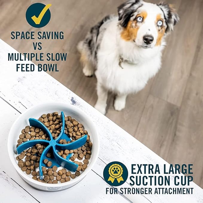 Pet Slow Feeder, Interactive Dog Puzzle Toy to Slow Down Eating and Relieve Stress, with Felt Cloth Material, Ideal for Indoor and Outdoor Activities