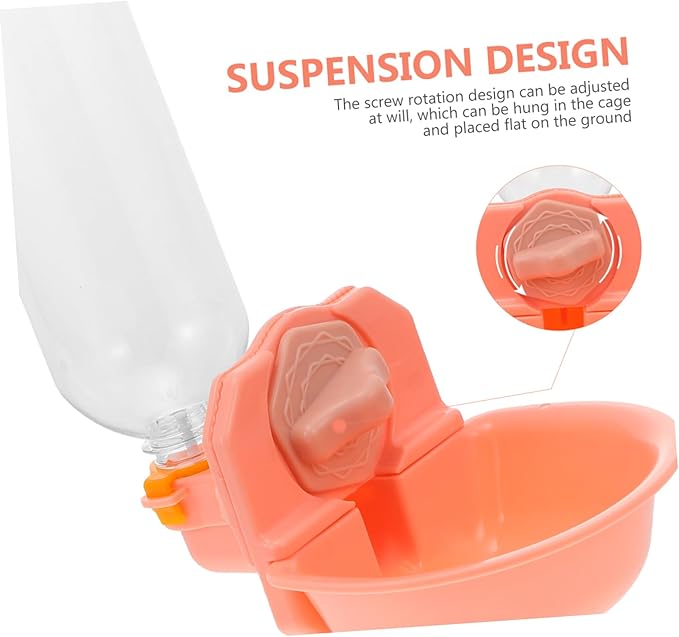 SUPVOX Pet Water Dispenser Feeder Bowl Large for Dogs Cats Birds Automatic Pet Feeder Unique Design