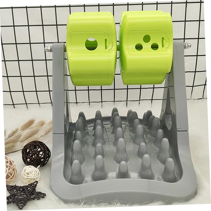 MERRYHAPY Automatic Feeding Toys Dog Bowl Mentally Stimulating Puppy Food Dispenser