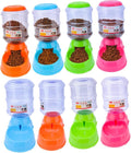 Pet Automatic Feeding Device Dog Cat Water Bowl Storage Easy to Clean Skid Base Leakproof Screw Thread