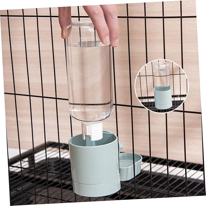 GALPADA Pet Hanging Water Feeder Automatic Pet Waterer for Cats Dogs and Animals Durable Easy to Install Water Dispenser for Cages Stable and Design