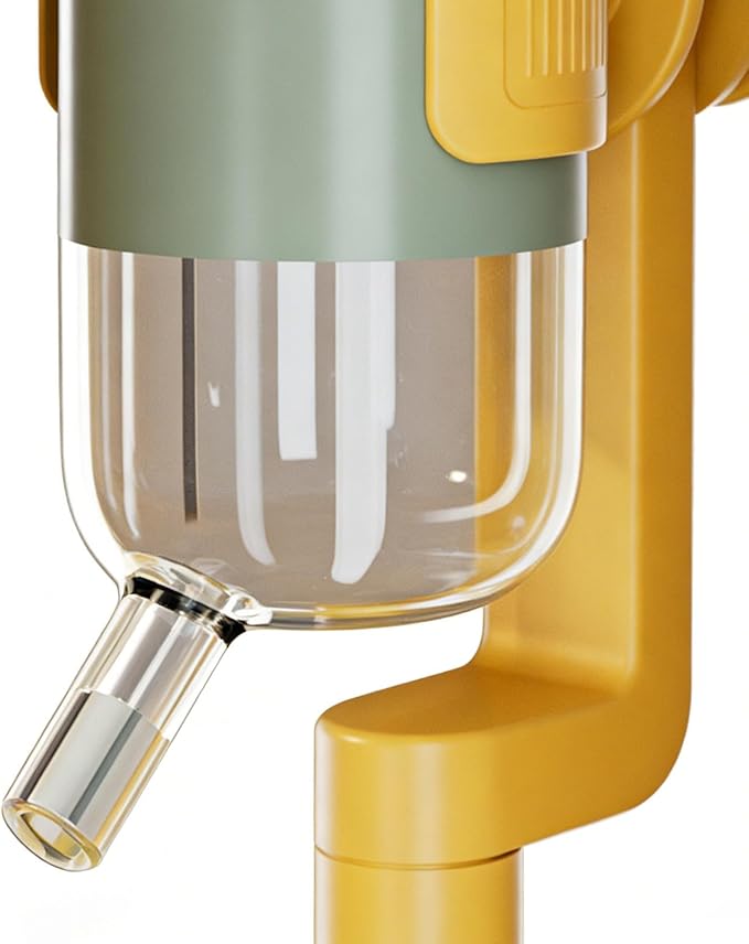 Genérico Automatic Pet Water Dispenser – Raised Drinker with Slow Dispenser | 750 ml of Water in Standing Pet Bowl with Adjustable Height | for Small Animals