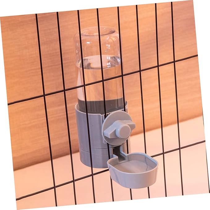 Pet Hanging Water Dispenser Automatic Puppy Water Feeder Cage Waterer Practical Slip Design for Continuous Hydration Suitable for Dogs and Cats