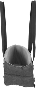 Dog Car Seat for Pets Portable Center Console Travel Seat for Dogs and Cats Soft Design for Easy Cleaning Deep Grey