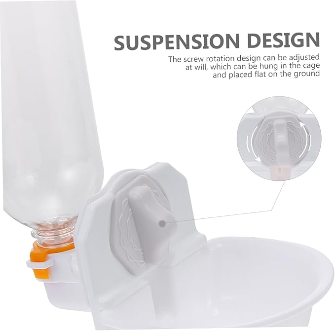 Automatic Water Dispenser for Dogs Pet Water Bowl Capacity Pet Feeder Easy Cleaning