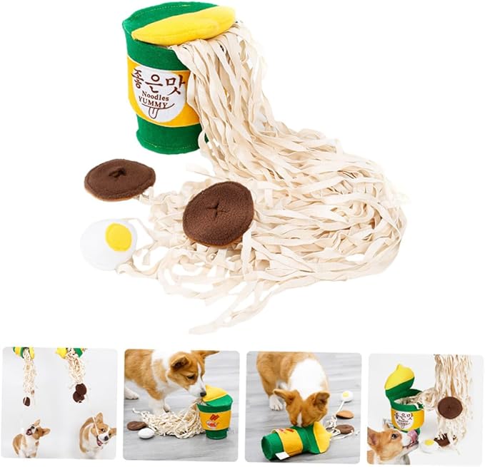 PET Sniffing Training Mat Interactive Slow Feed Toy for Dogs Leak-Proof Food Dispenser Suitable for Nose Work and Obedience Training